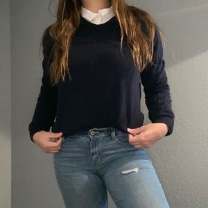 St. John’s bay navy sweater